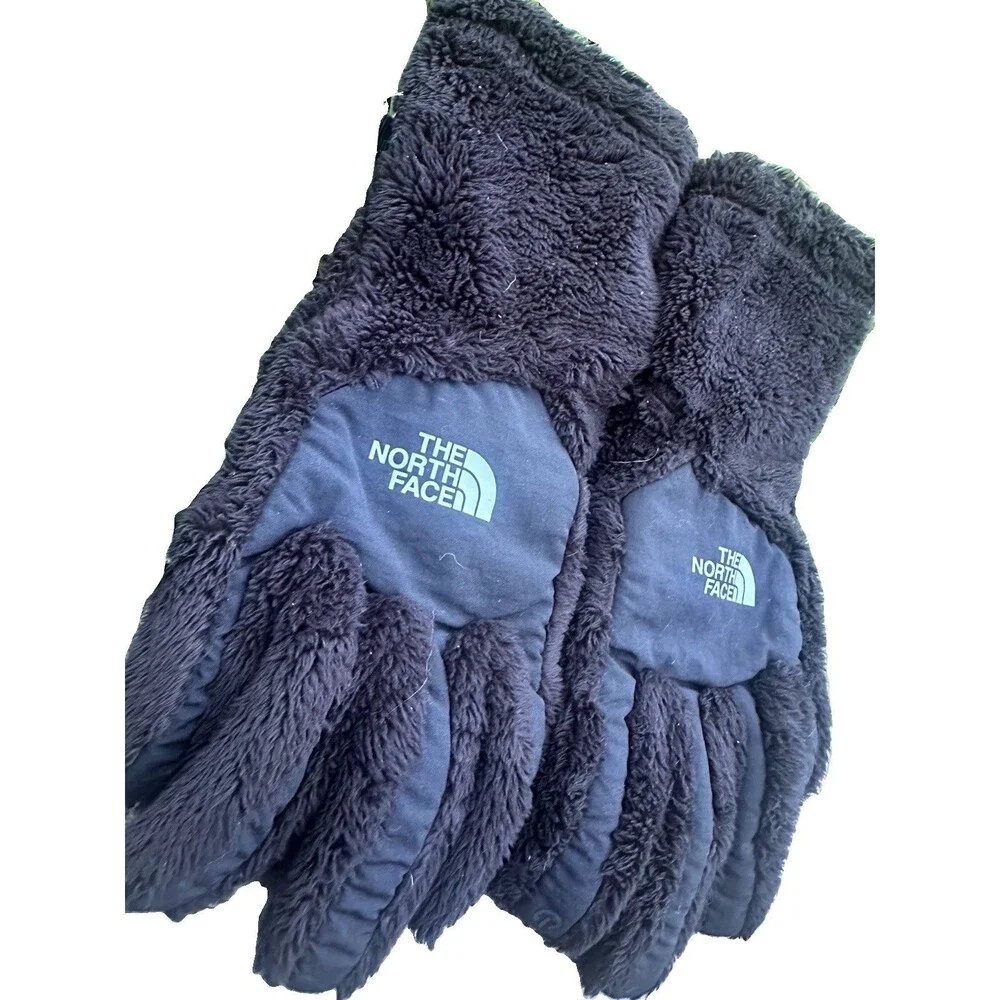 The North Face PowerFleece Gloves Black Fleece Winter Cold Weather Adult Unisex